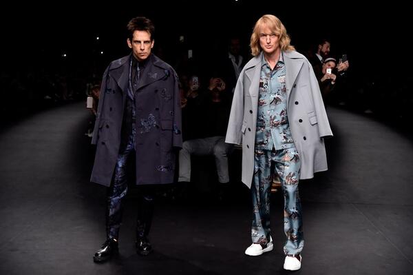 Zoolander et son pote Hansel à la Fashion Week de Paris !